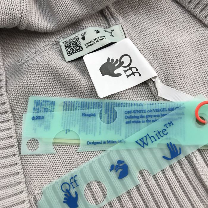 Off-White男裝 OFF2020秋冬經典箭頭毛衣 off經典小印花 男女同款  ydi3234